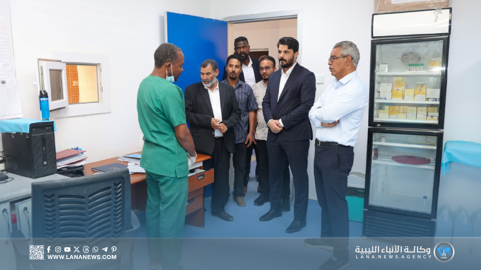 وكيل وزارة الصحة يجري جولة ميدانية لتقييم خدمات الواحات الصحية