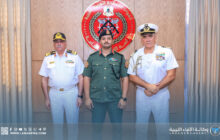 رئيس الأركان يستقبل الملحق العسكري الإيطالي