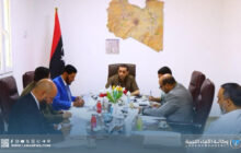 لجنة الإدارة بجهاز استثمار مياه النهر الصناعي بالمنطقة الوسطى تتابع تنفيذ مشاريعها