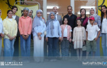 نادي عوض عبيدة للفنون التشكيلية ببنغازي يستقبل وفدين إيطالي وفرنسي 