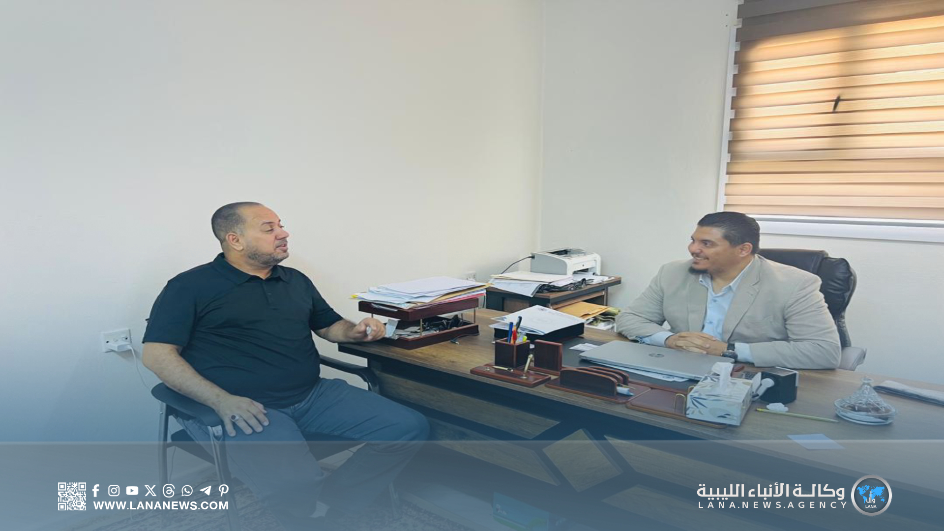 بحث سُبل التعاون الثقافي بين مجلس النواب والمركز الليبي للثقافات المحلية