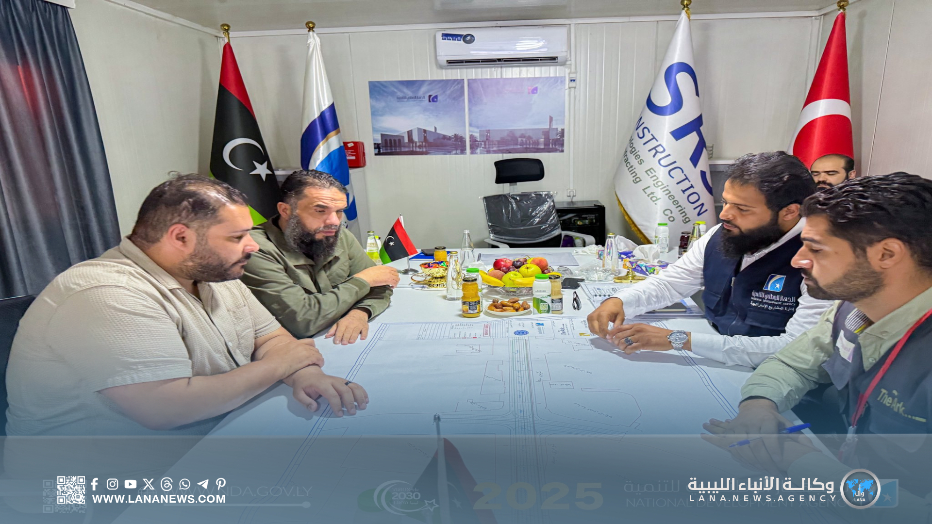 متابعة ميدانية لمشروع ملعب الشاوش غربال الدولي ومسجد المشير بسبها