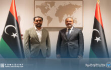 رئيس الوزراء يبحث مع رئيس جامعة بنغازي تطوير التعليم العالي