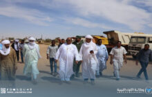 عميد تهالة ومبعوث القيادة العامة يُتابعان مواقع مشروعات خدمية مُقبلة