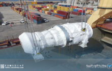 وصول التوربينة الأولى لمشروع محطة جنوب طرابلس الجديدة