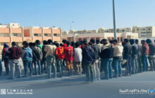 مديرية أمن سرت تضبط 64 مهاجرًا وتُوقع بخمسةِ مهربين