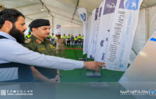 نائب القائد العام يتفقد مشروعات توسعة الطرق الدولية بسرت