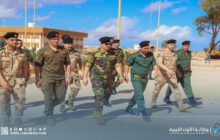 مدير مكتب القائد العام يطّلع على جاهزية الوحدات الأمنية في درنة