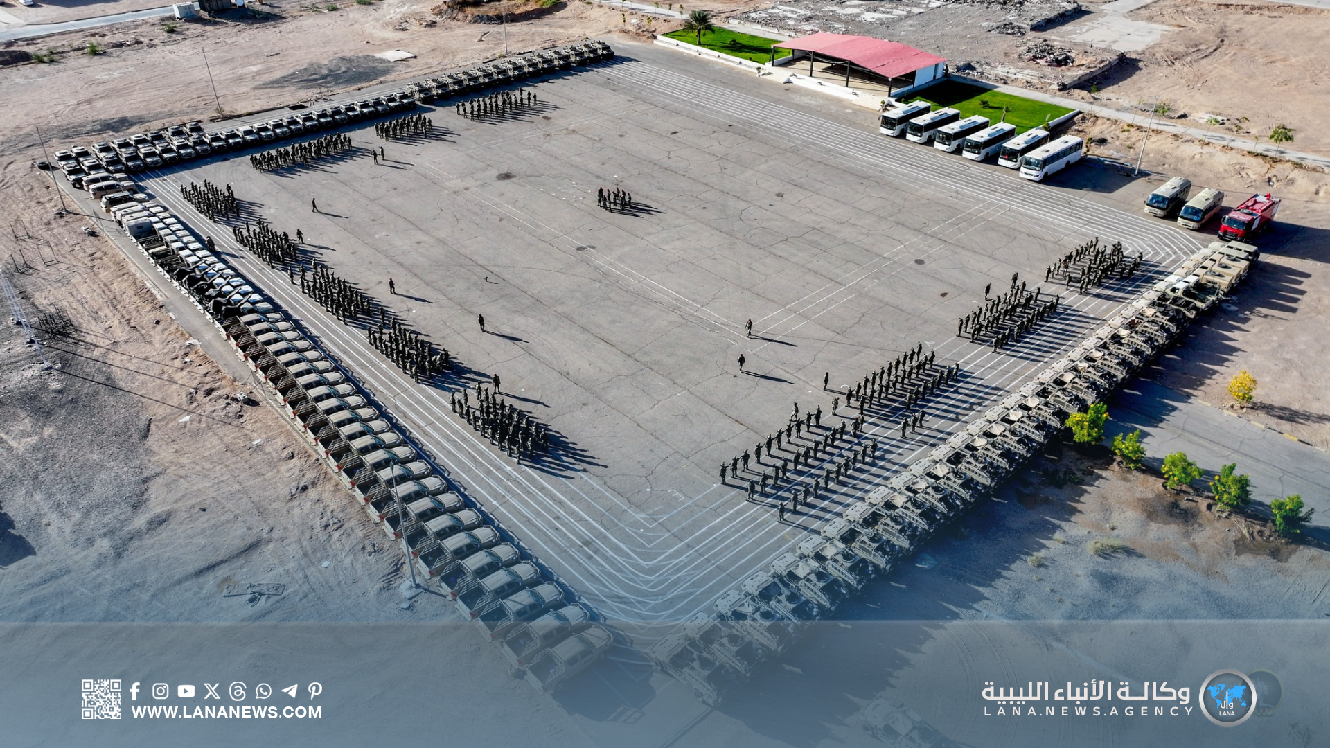 قوة العمليات الخاصة RIB 87 تصل الجفرة لتعزيز الأمن