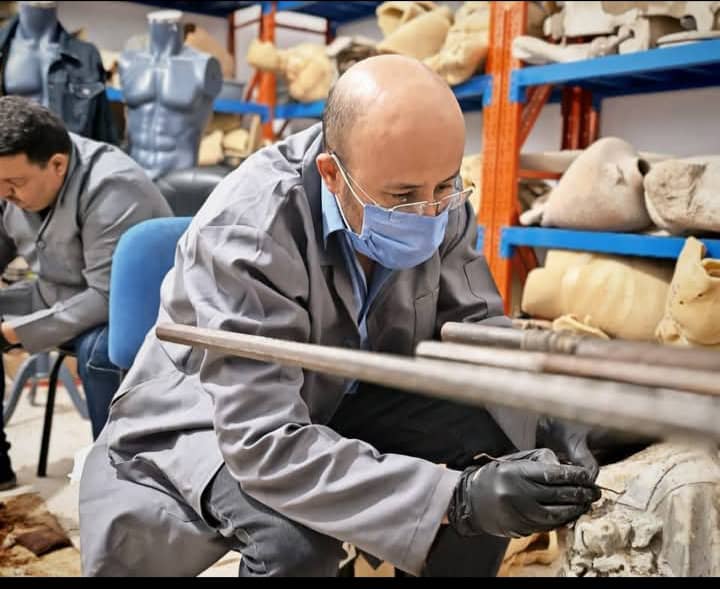 مراقبة آثار بنغازي تنهي تنظيف البنادق العثمانية