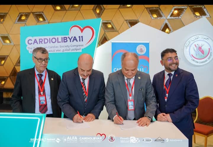 الليبية للقلب توقع اتفاقية توأمة مع الجمعية الأردنية لأطباء القلب