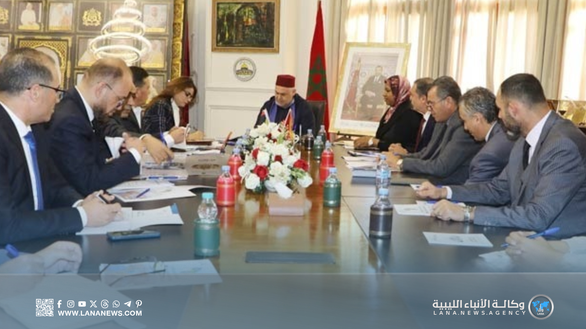 اتفاق ليبي مغربي لمنتدى اقتصادي وخطوط نقل مباشرة