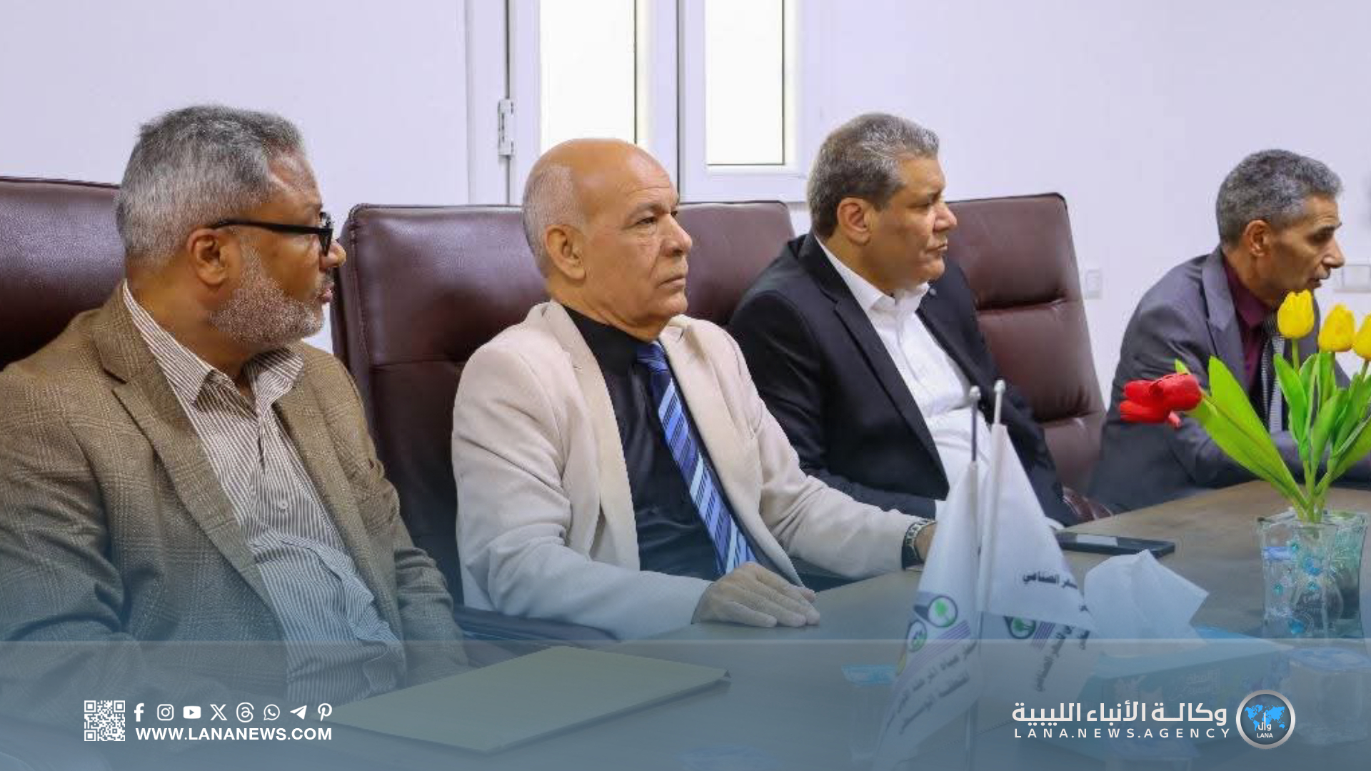 دعم التعاون العلمي بين جهاز استثمار مياه النهر الصناعي وجامعة سرت