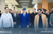 القائد العام يزور جامعة بنغازي لمتابعة مشروع تطويرها