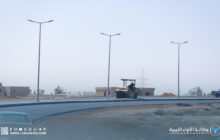 تواصل تنفيذ طريق موسى بن نصير المزدوج في سرت