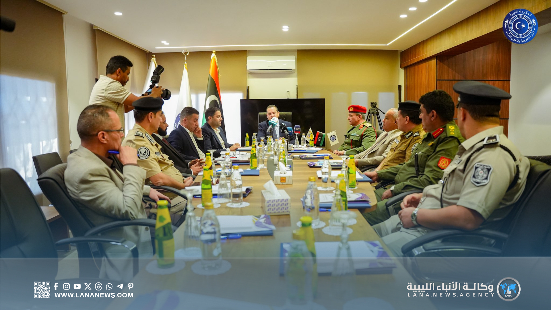 اللجنة الليبية تبحث تعزيز إجراءات العودة الطوعية للسودانيين