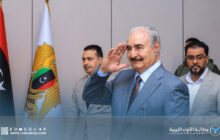 القائد العام يستقبل مشايخ وأعيان قبائل غريان في بنغازي ويؤكد على وحدة ليبيا