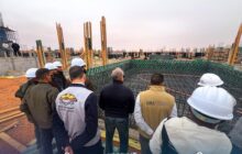 الجهاز الوطني للتنمية يتابع المشروعات الجاري تنفيذها بمدينة سبها