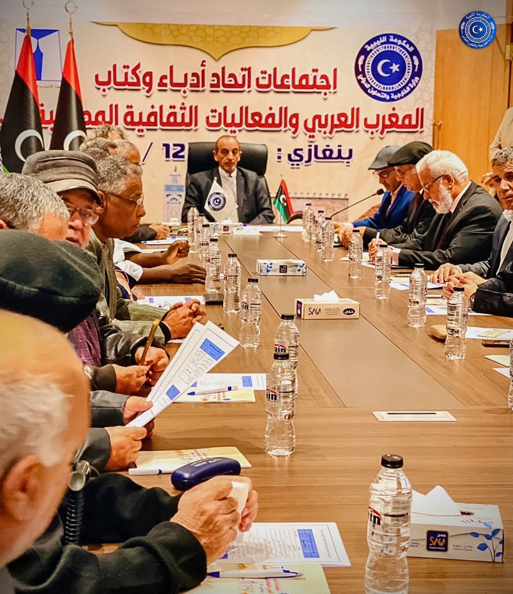 انطلاق أعمال المؤتمر الأول لاتحاد كتّاب وأدباء المغرب العربي في بنغازي