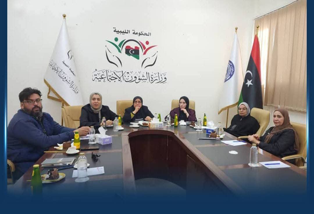 جامعة بنغازي تشارك في اجتماع إعداد مسودة قانون الأشخاص ذوي الإعاقة