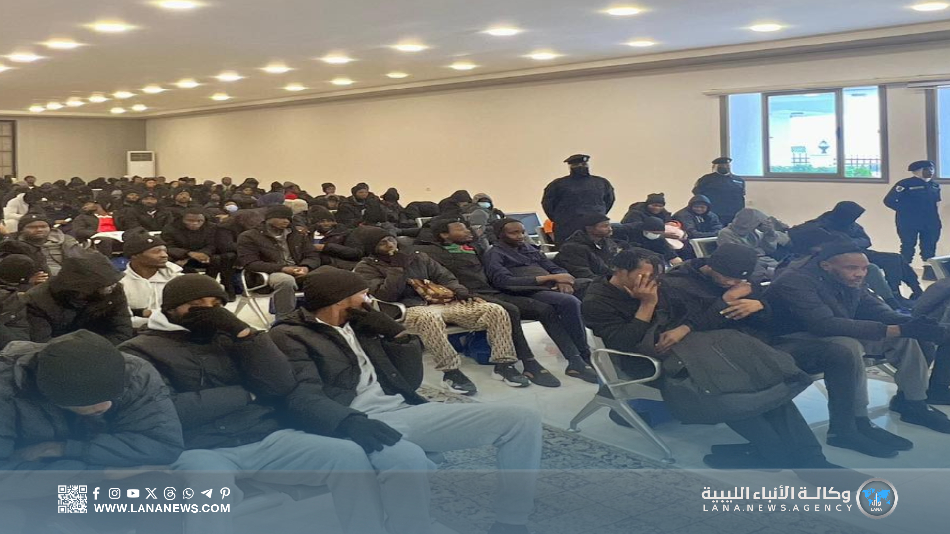 ترحيل مهاجرين غير شرعيين من إجدابيا وطرابلس