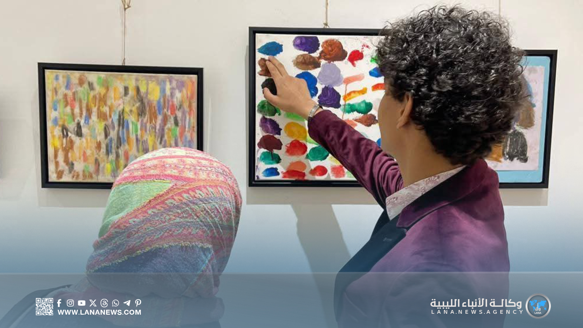 ألواني تروي حكايتي معرض يستحضر الإبداع والتحدي لفنان من ذوي الهمم