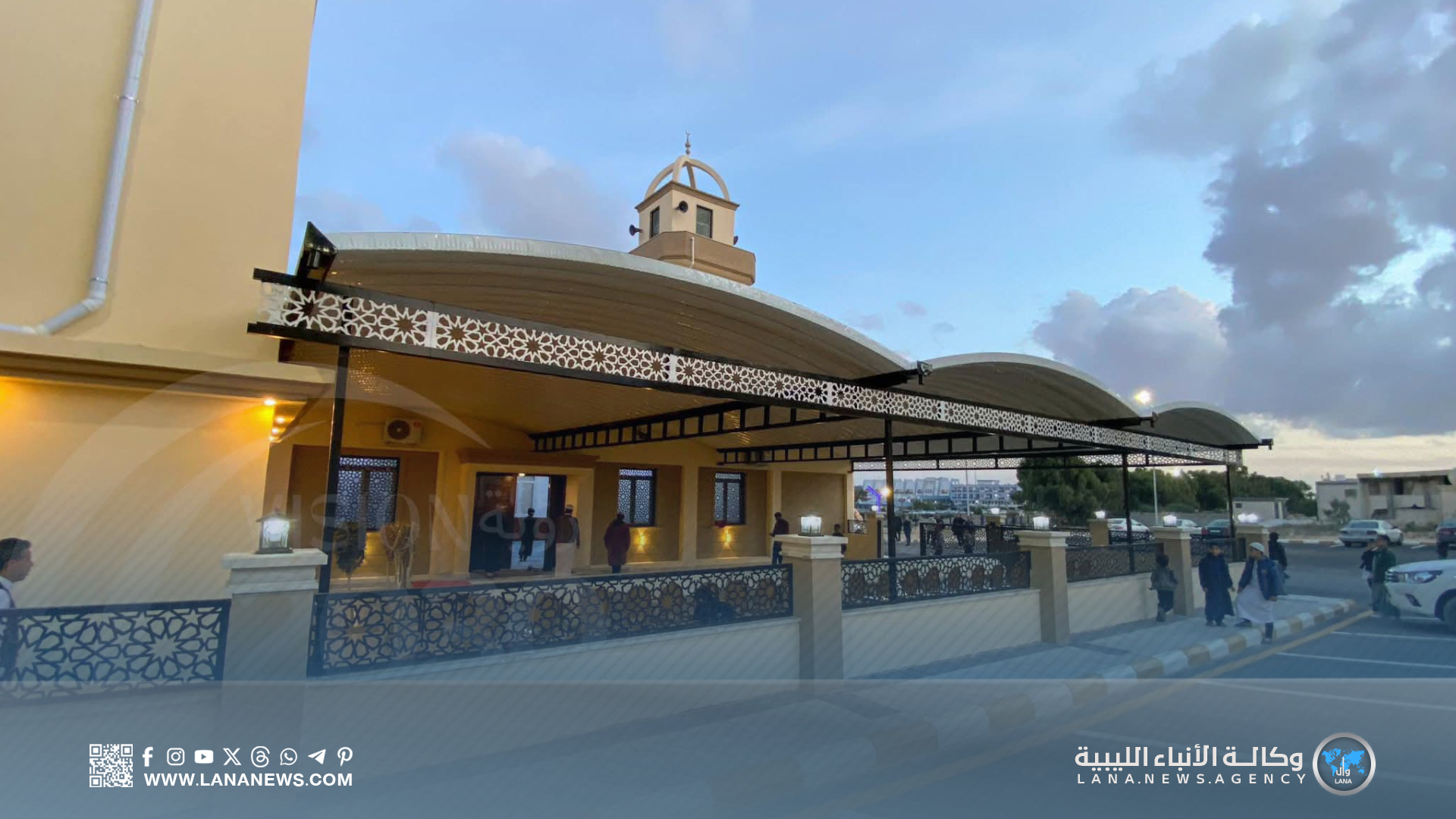 افتتاح مسجد شهداء أُحد بسرت