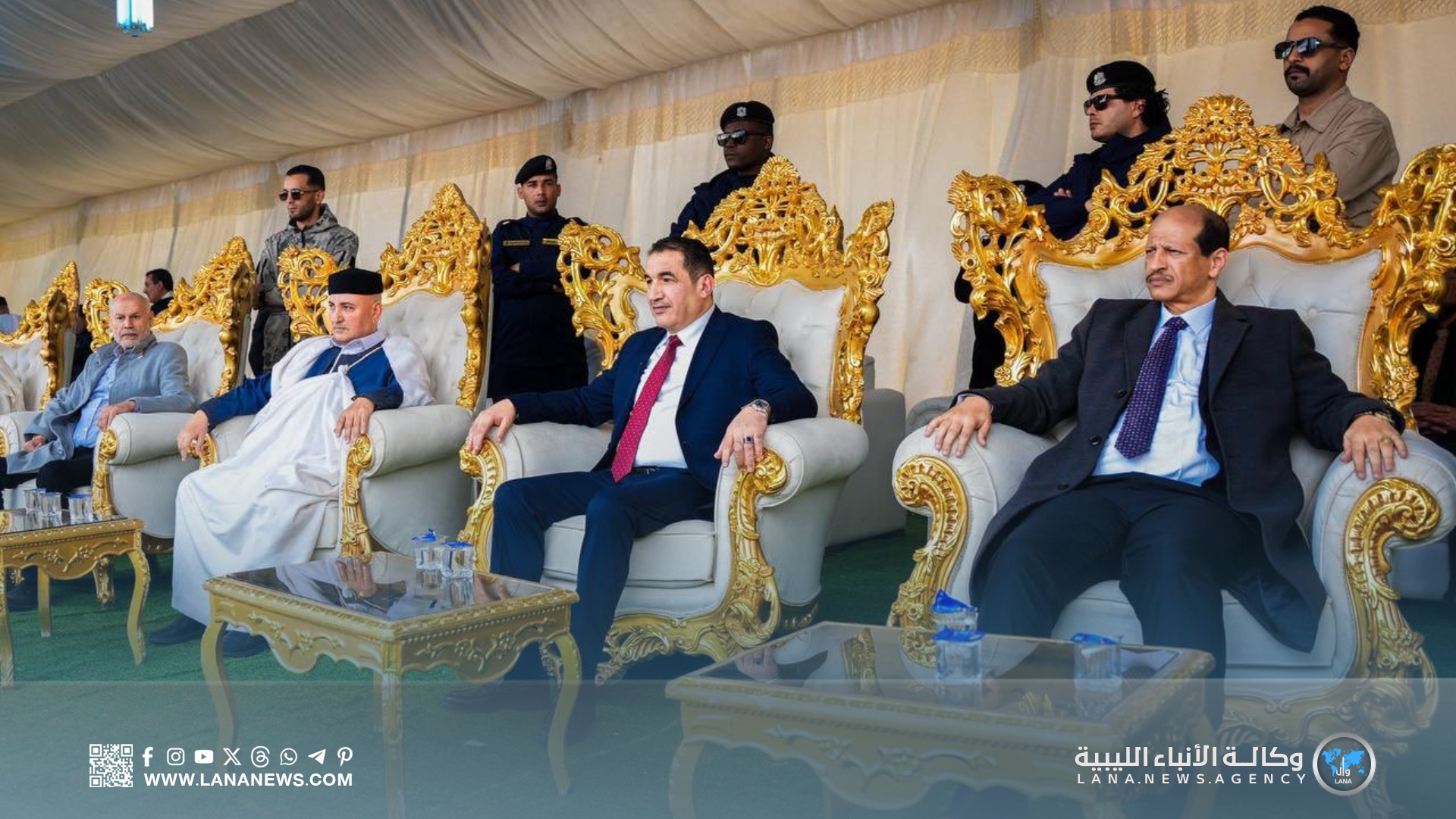 وزيرا الداخلية والمواصلات يدشّنان مشروع مطار الزاوية التجاري الدولي