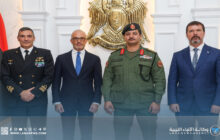 رئيس الأركان والاتحاد الأوروبي يبحثان التعاون في تأمين الحدود وملف الهجرة