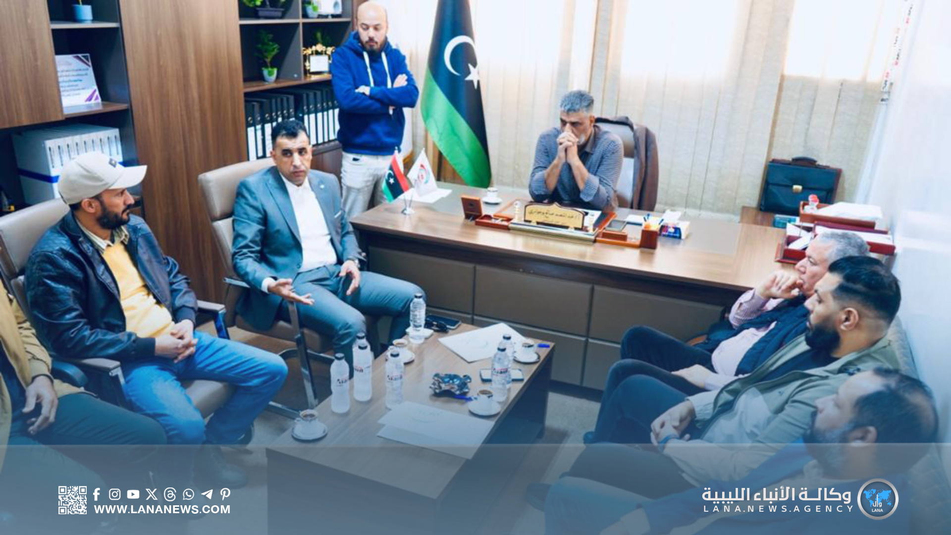 رئيس ديوان الخدمة المدنية يزور مستشفى جردينة لدعمِ الكوادر الطبية