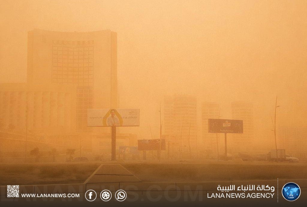 ارتفاع تلوث الهواء بالغبار الصحراوي يهدد عدة مدن