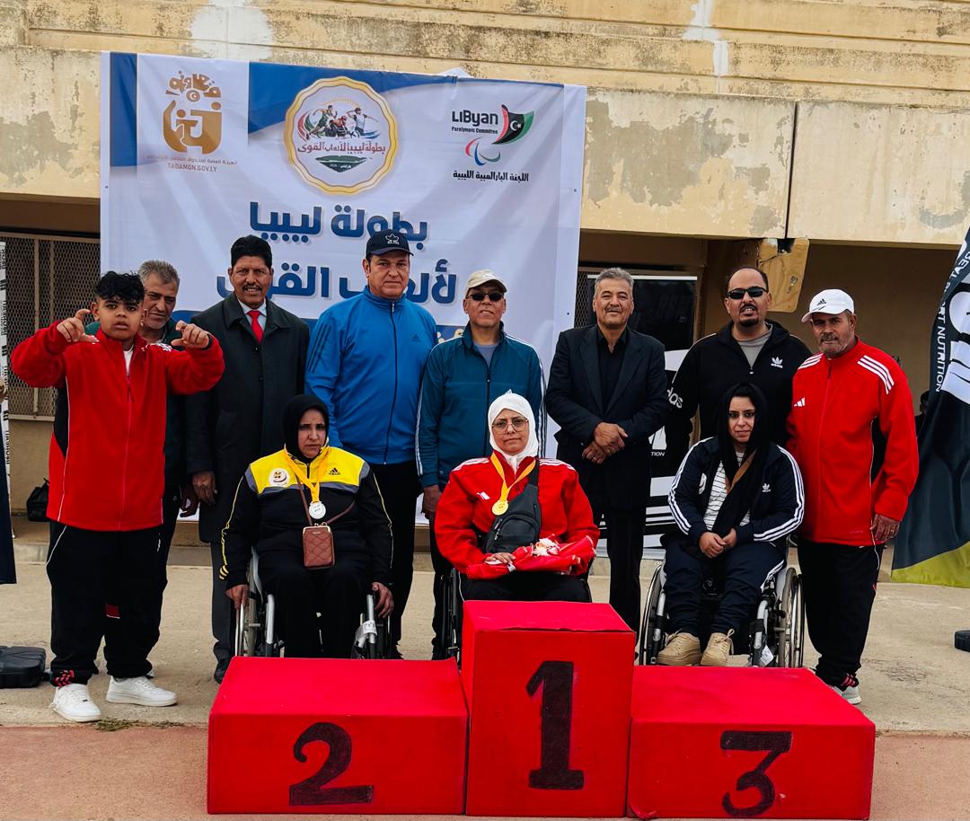 نادي التضامن ببنغازي يحصد ست ميداليات في بطولة ليبيا