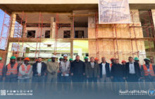 مدير الجهاز الوطني للتنمية يتابع مشروع العيادات المجمعة بسبها