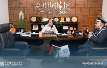 وزير الداخلية يُتابع التقرير السنوي وخطط مديرية أمن الواحات