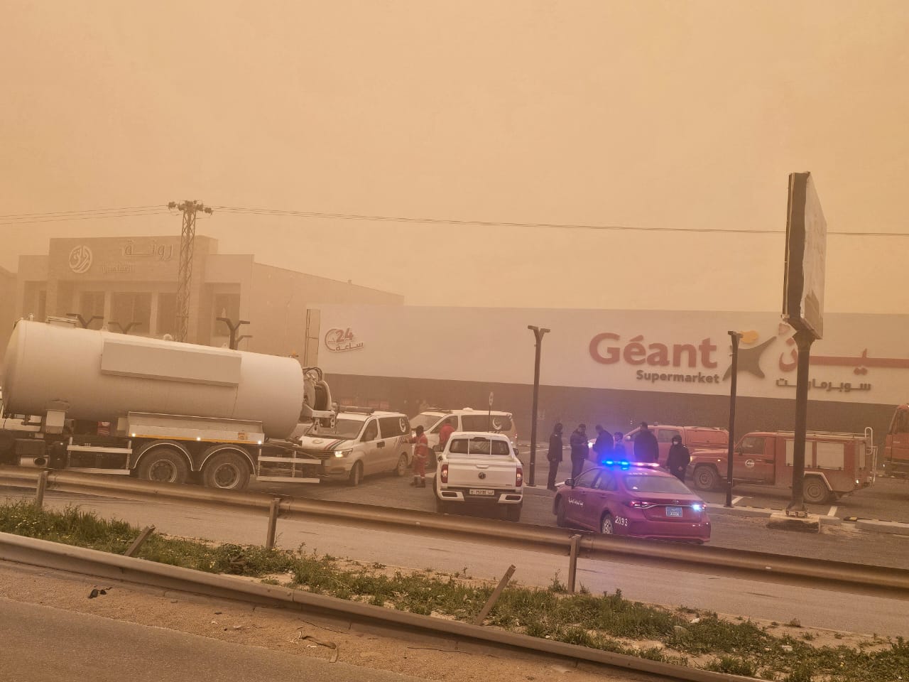 حريق في أحد فروع 