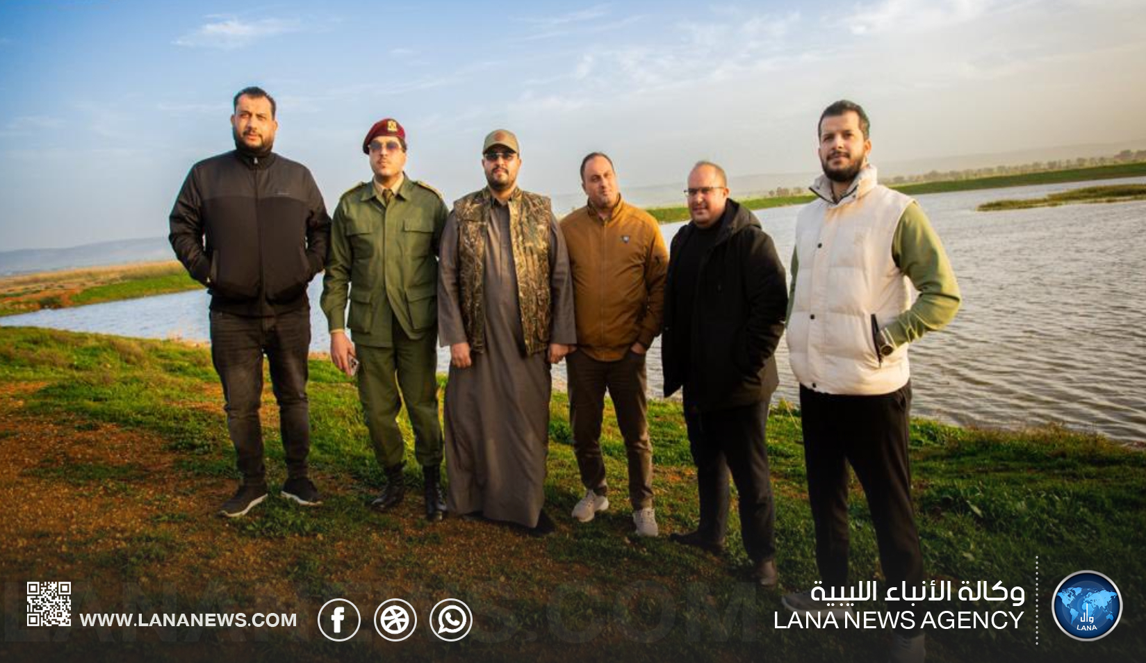  رئيس الهيئة الليبية للتراث يتفقد محمية الغريق بالمرج