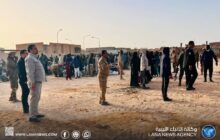 حملة أمنية في سبها على أوكار عشوائية يقطنها مئات المهاجرين