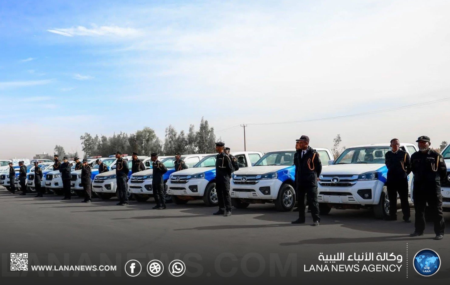 تسليم 30 مركبة آلية لفروع جهاز الحرس البلدي بالمنطقة الجنوبية