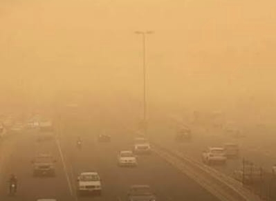 ارتفاع ملوثات الهواء في البلاد إلى مستويات عالية بسبب العواصف الغبارية
