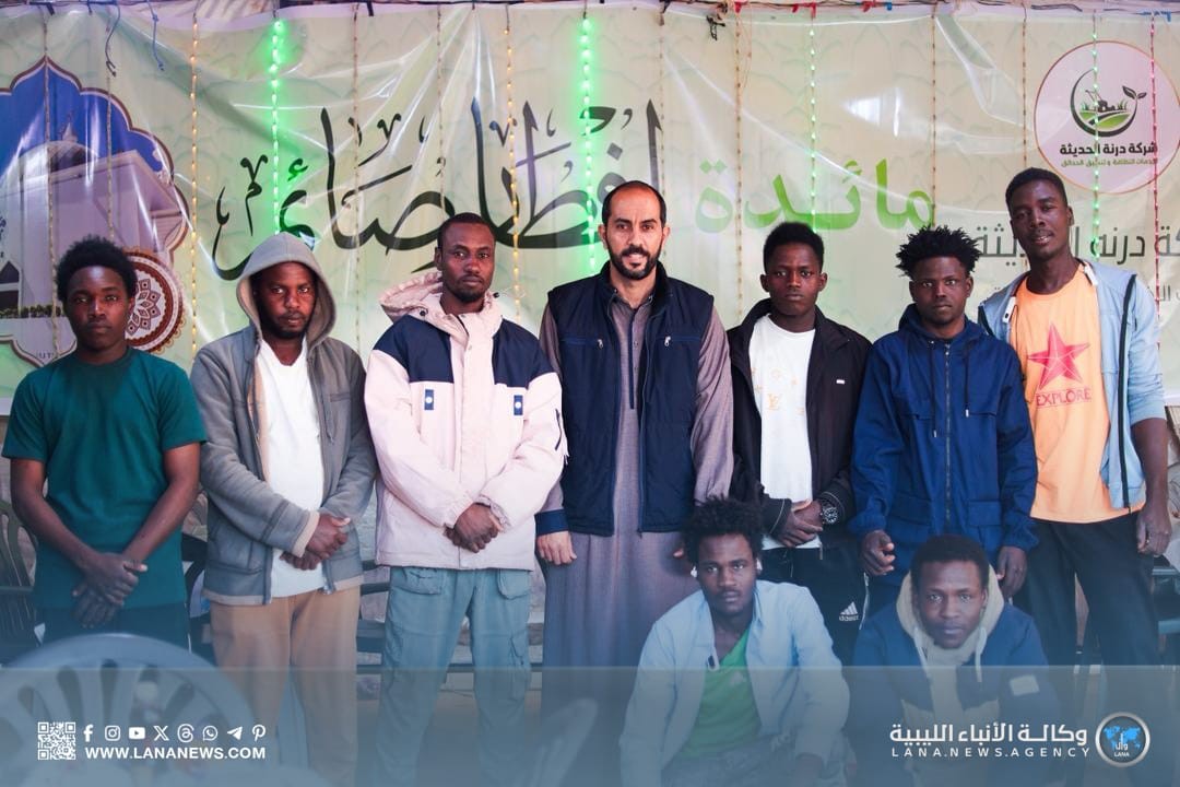 درنة الحديثة تنظم إفطارا يوميا تكريما لعامليها