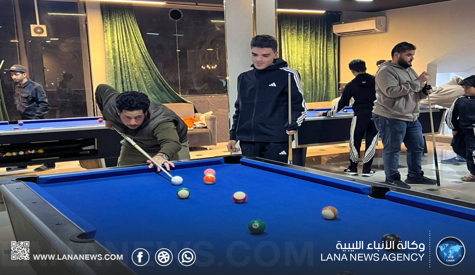 سرت | انطلاق بطولة البلياردو ضٍمن فعاليات “لمة خير” السابعة
