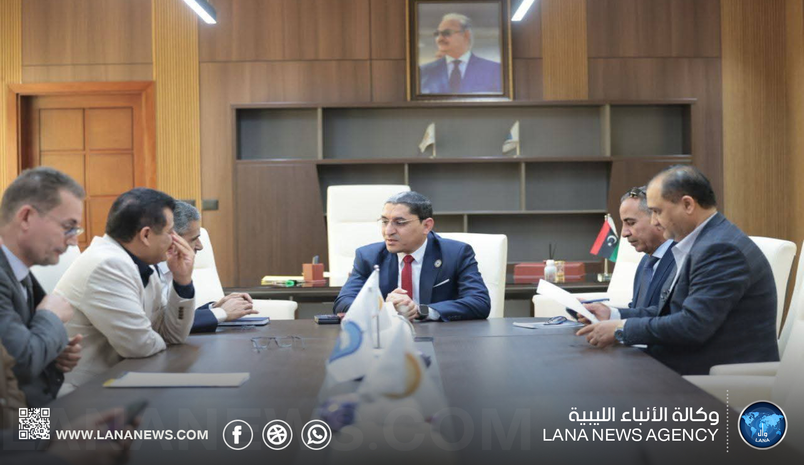 متابعة الاستعدادات لمؤتمر تحديث قانون علاقات العمل بجامعة سرت