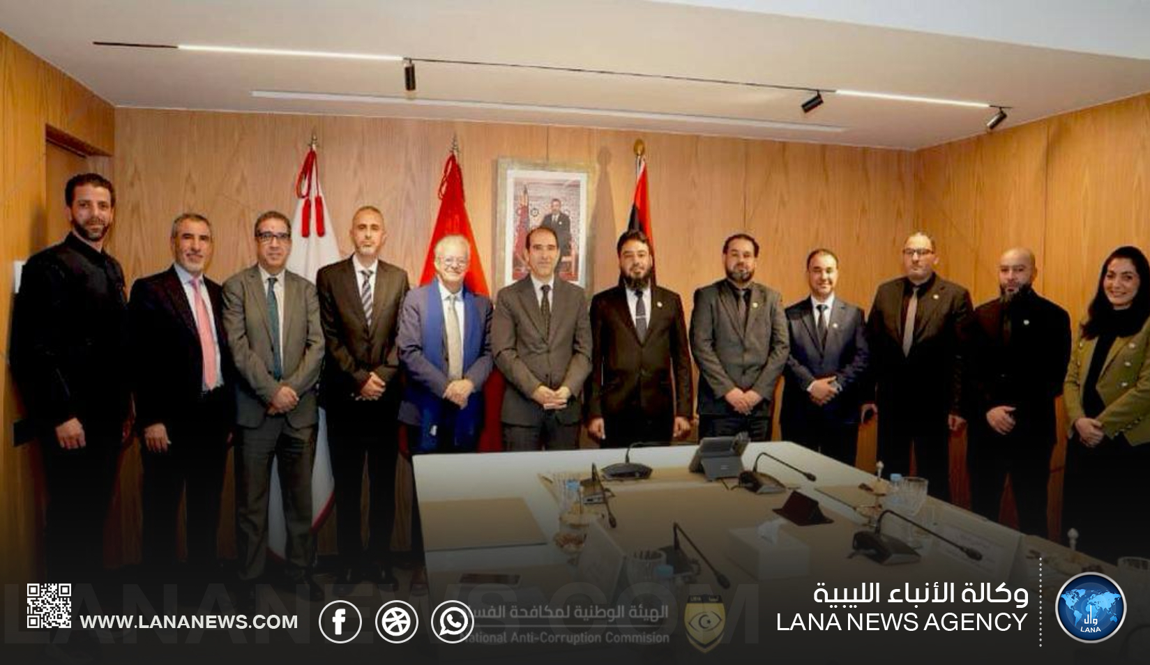 ليبيا والمغرب تتفقان على تعزيز التعاون في مكافحة الفساد والجرائم المالية