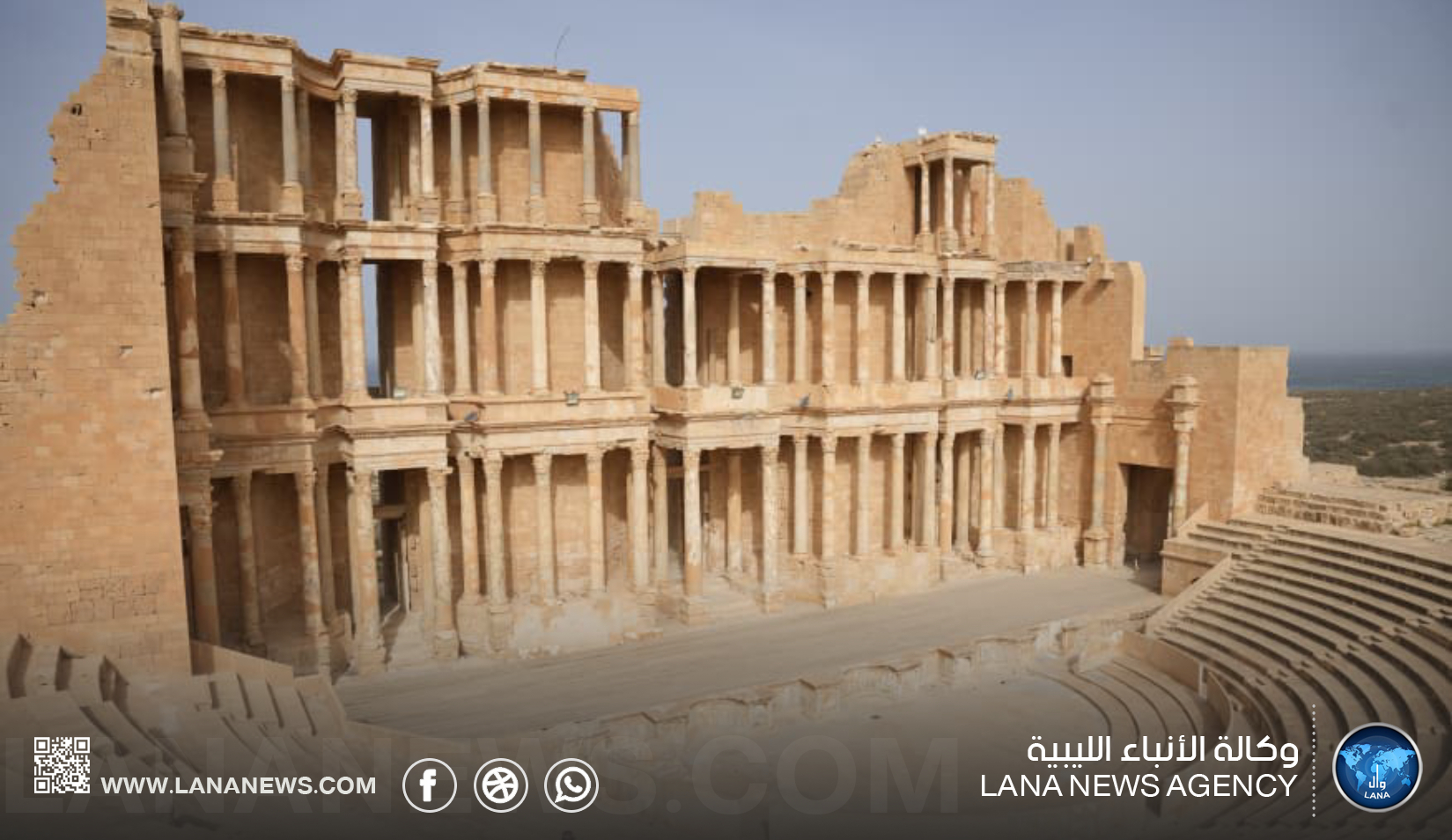 صبراتة… حين يحرس الحجر ذاكرة البحر
