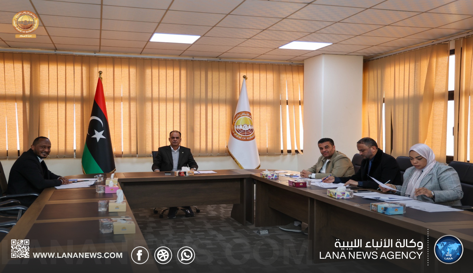 اللجنة المعنية بقانون المصالحة الوطنية تُناقش مواد التعديل في بنغازي