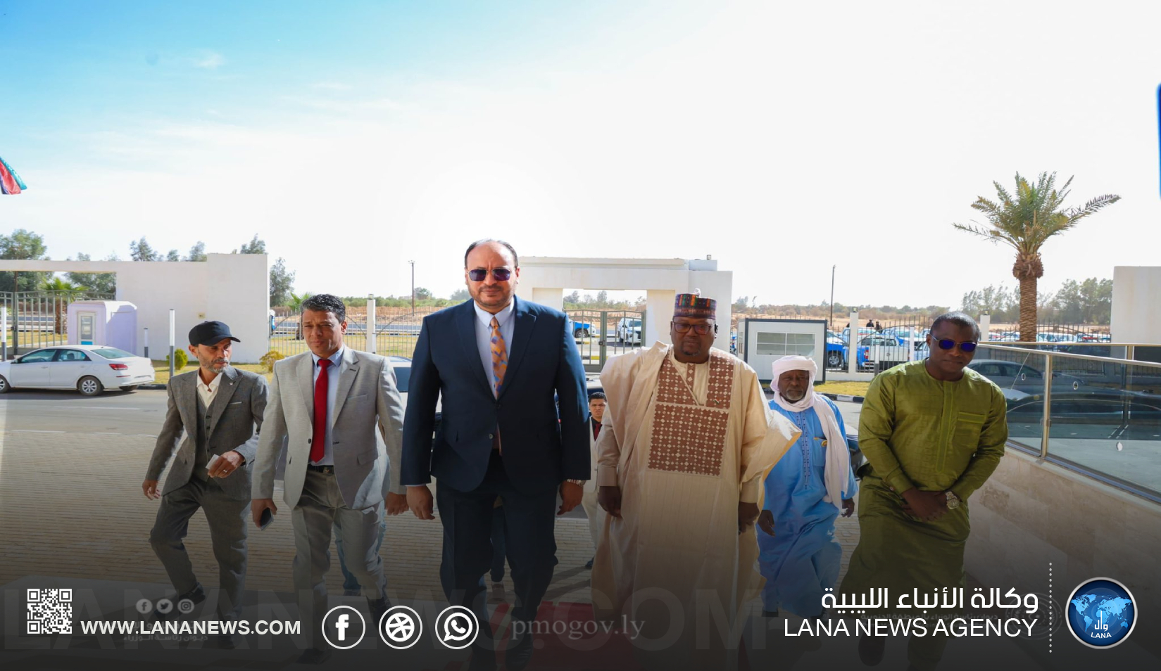 سفير النيجر يُشيد بالأمن والاستقرار والتنمية في الجنوب الليبي