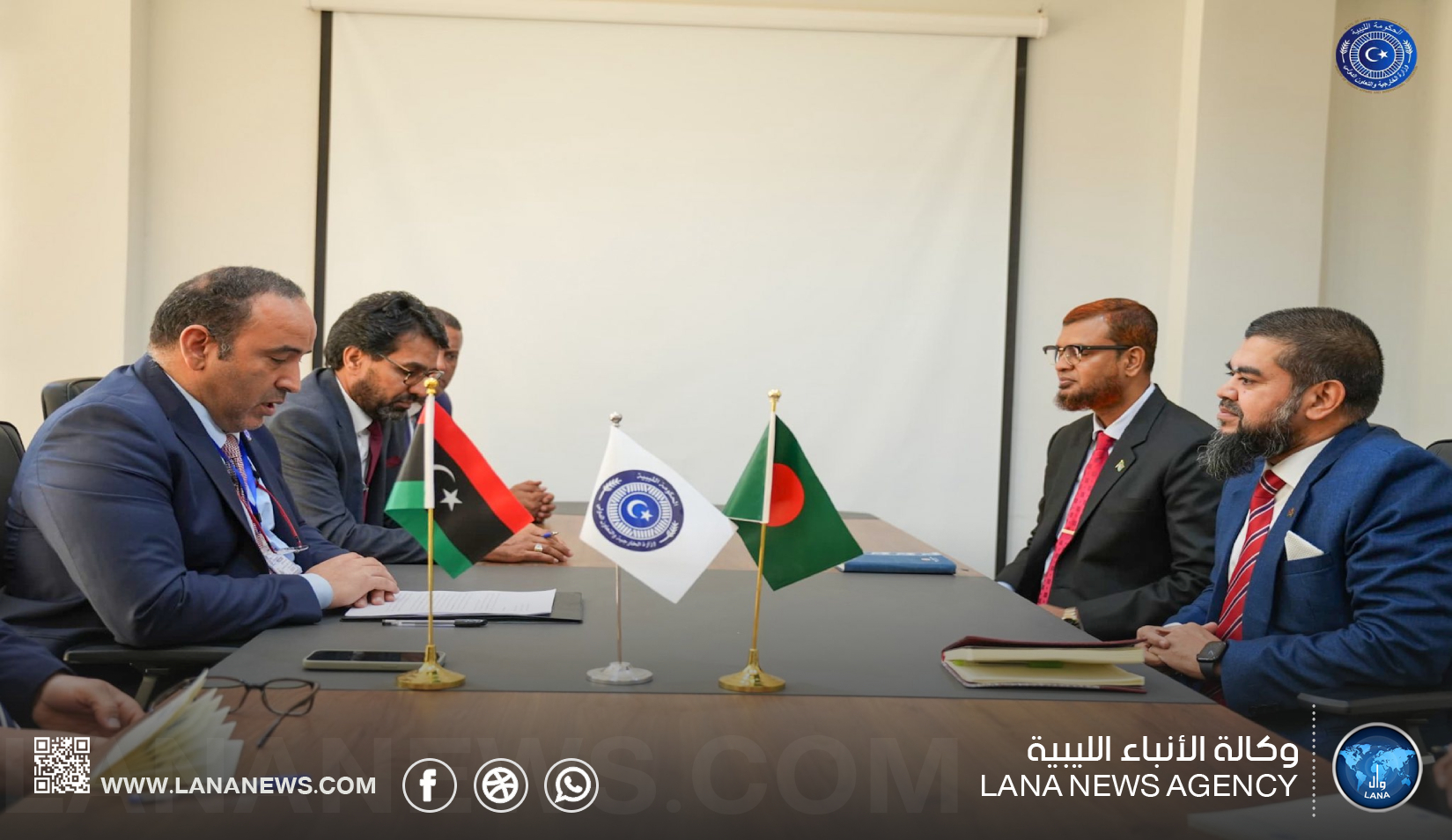 وزارة الخارجية تبحث مع سفارة بنغلاديش افتتاح قنصلية عامة في بنغازي