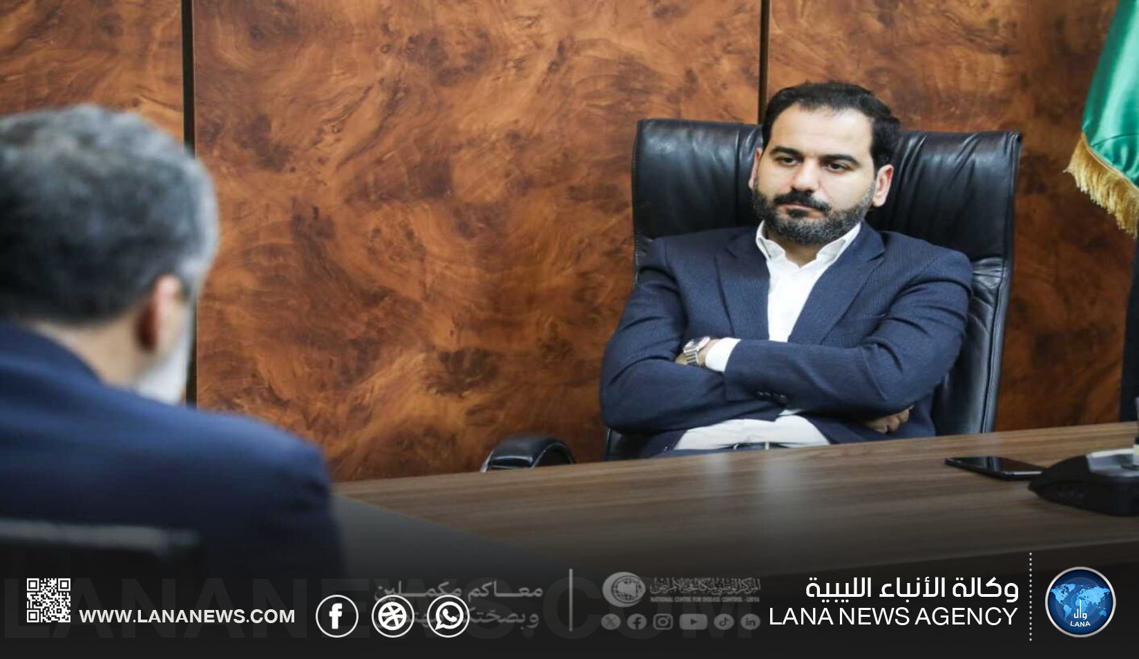 المركز الوطني لمكافحة الأمراض يُعزّز التعاون مع المنظمة الدولية للهجرة