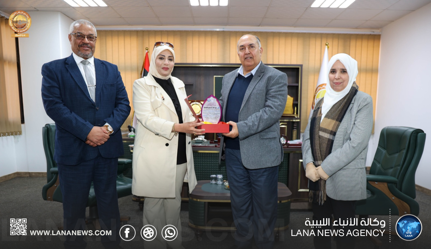 جامعة بنغازي تُشيد بمساهمةِ ديوان مجلس النواب في إنجاح المؤتمر العلمي
