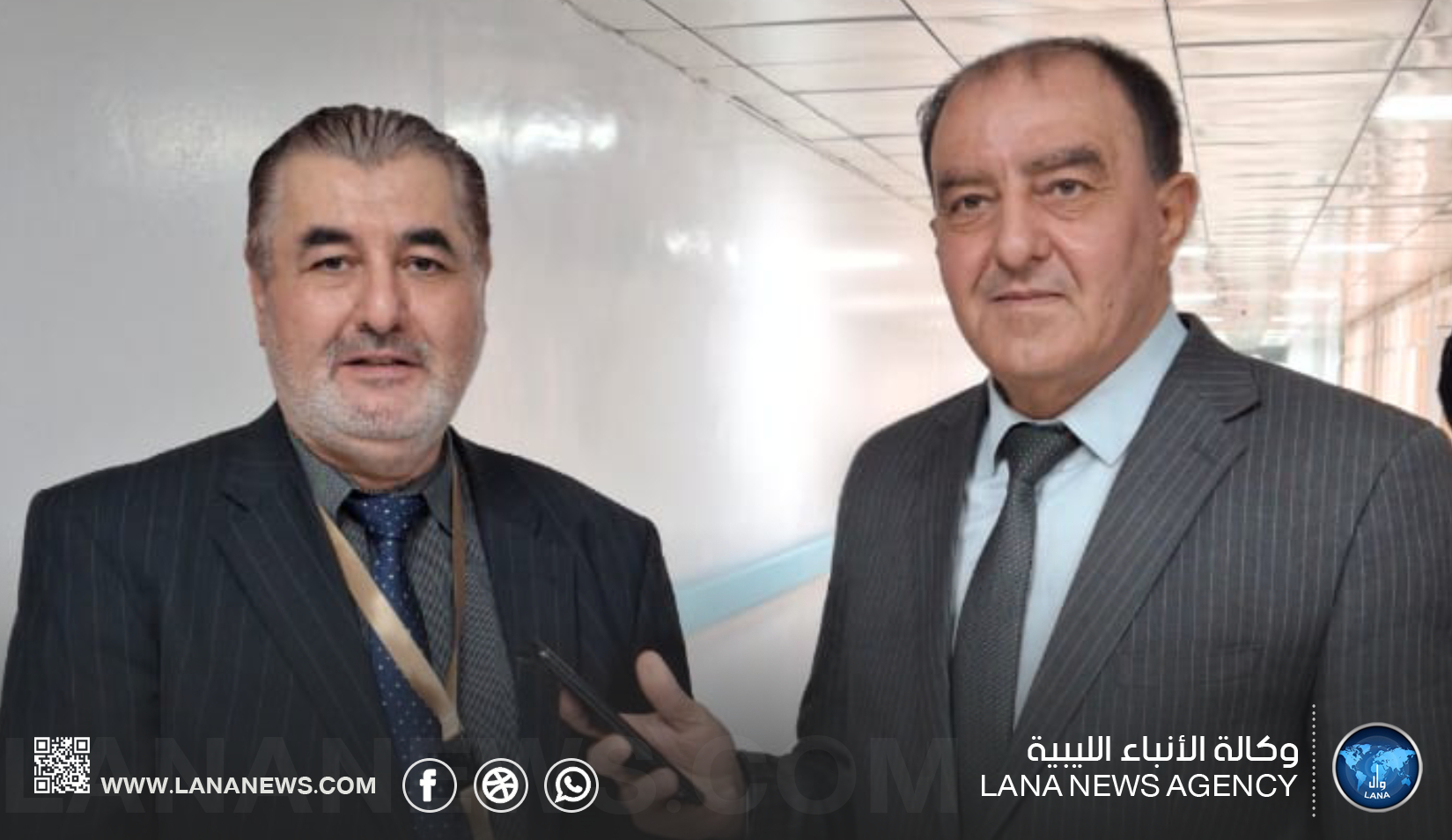 رئيس المجلس العربي للاختصاصات الصحية يشيد بمستشفى بن سينا بسرت